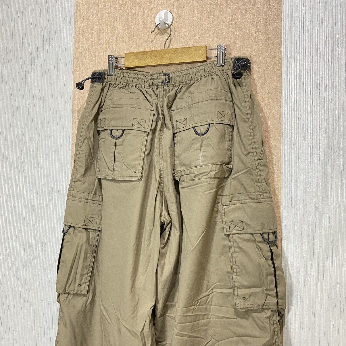 Japanese Brand SCOMMESSA HIKING CARGO MULTIPOCKET PANTS Size US 34 / EU 50 - 4 Thumbnail