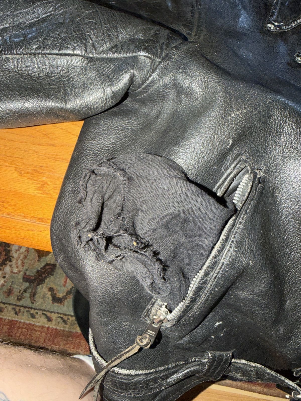 Other Leather Perfecto Biker Jacket Size US XL / EU 56 / 4 - 5 Thumbnail