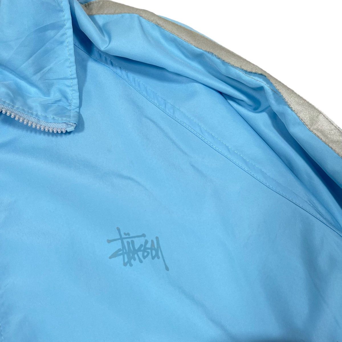 Stussy × Vintage STUSSY Vintage Y2K Side Tape Oversize Windbreaker Jacket Size US XL / EU 56 / 4 - 5 Thumbnail