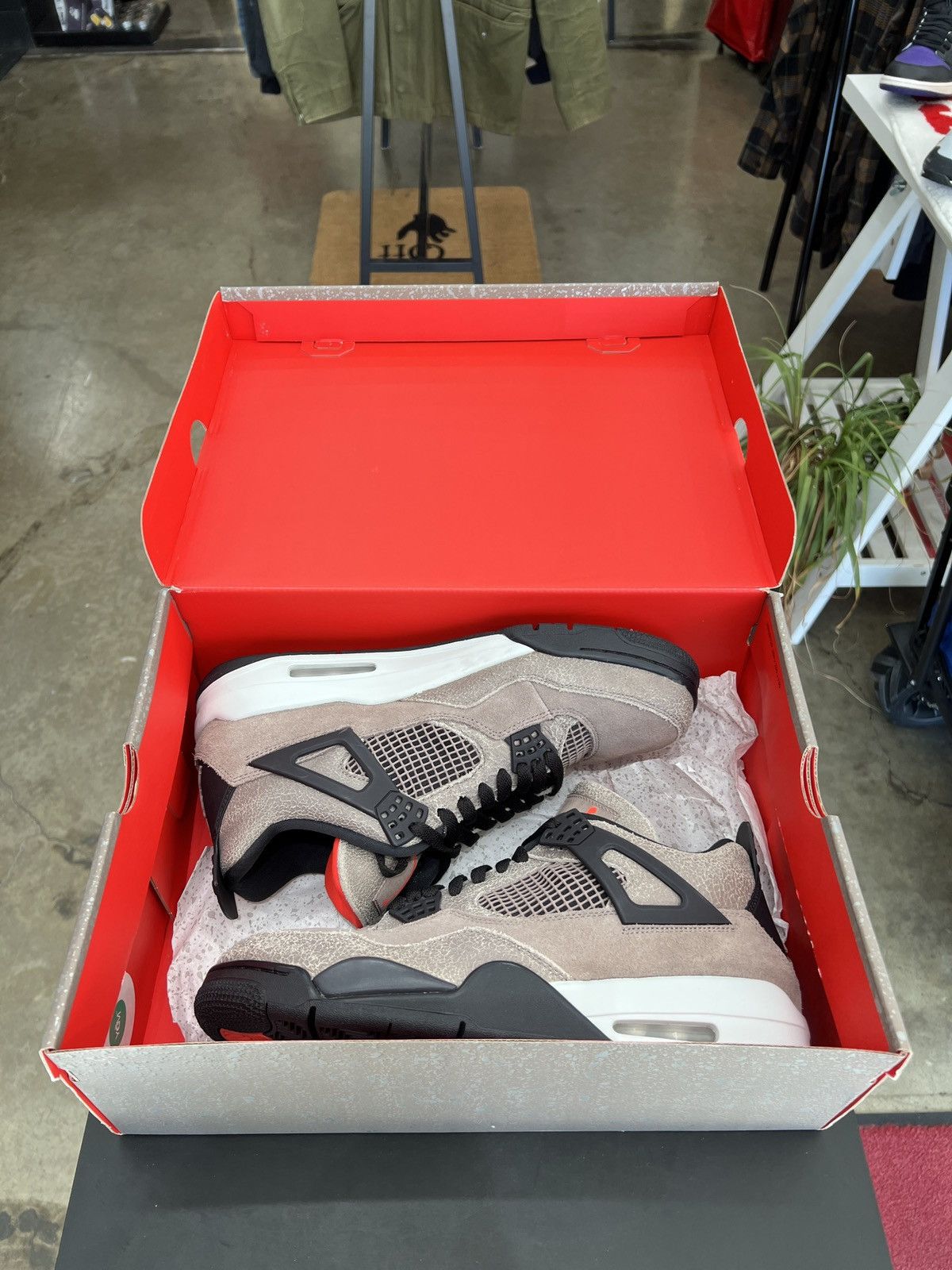 Jordan Brand Air Jordan 4 Taupe Haze Sz. 11.5 (2021) Size US 11.5 / EU 44-45 - 10 Thumbnail