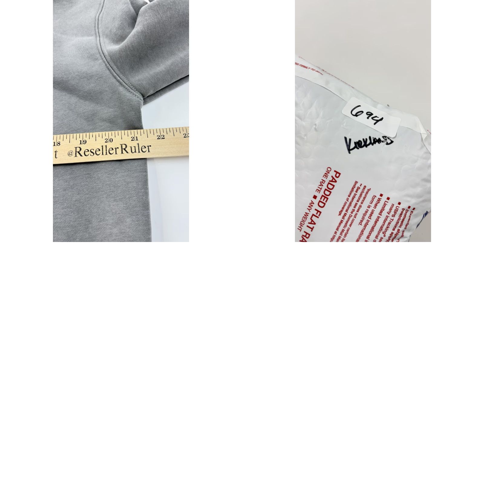 Vintage Kirkland Signature Hoodie Sweatshirt Logo Full Zip Mens Small Gray Unisex Pockets Graphic Print Zip Hooded Fleece Cotton Polyester Size US S / EU 44-46 / 1 - 9 Thumbnail