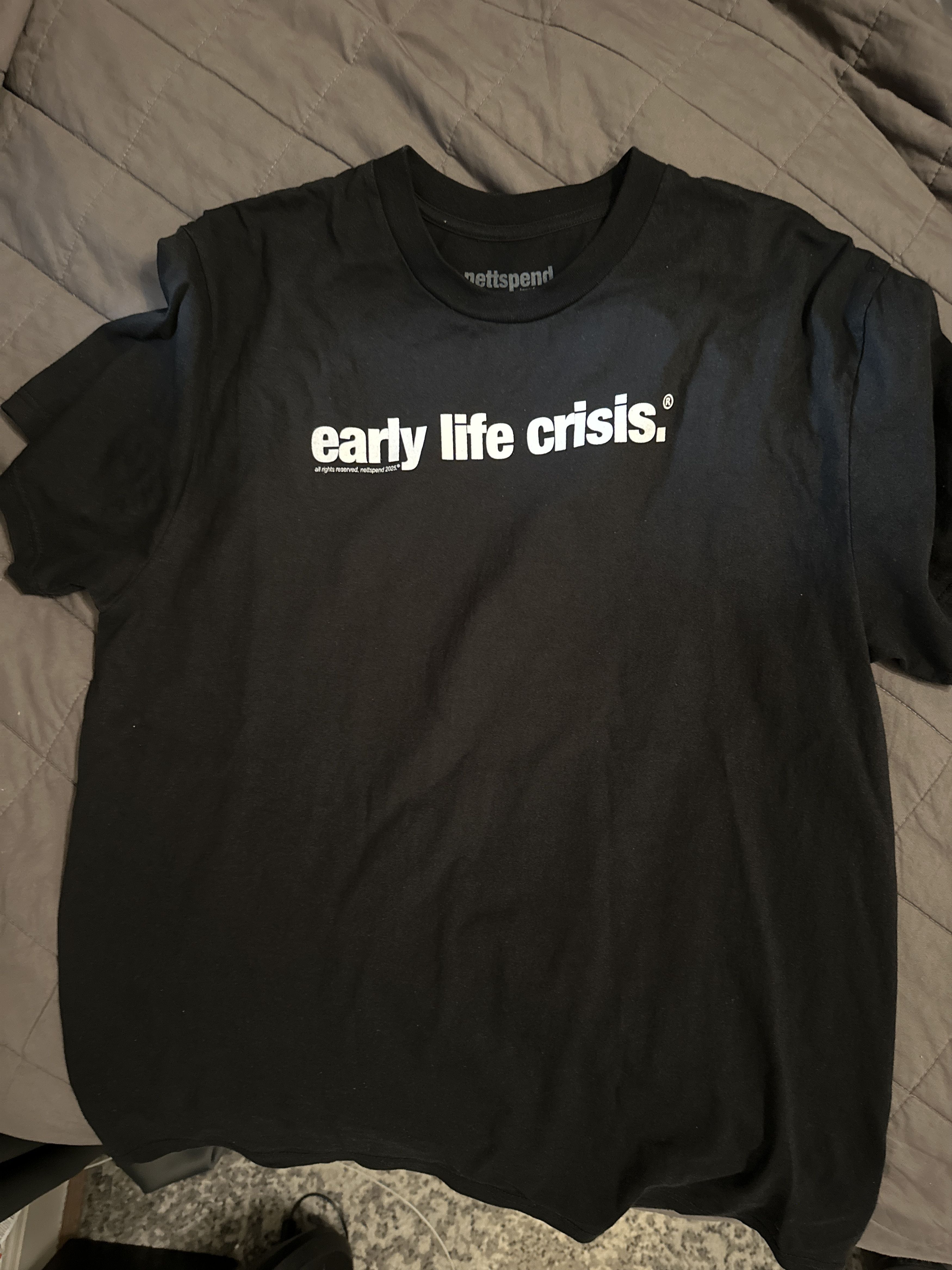 Band Tees × Other × Streetwear Nettspend Early Life Crisis Tour Merch ...
