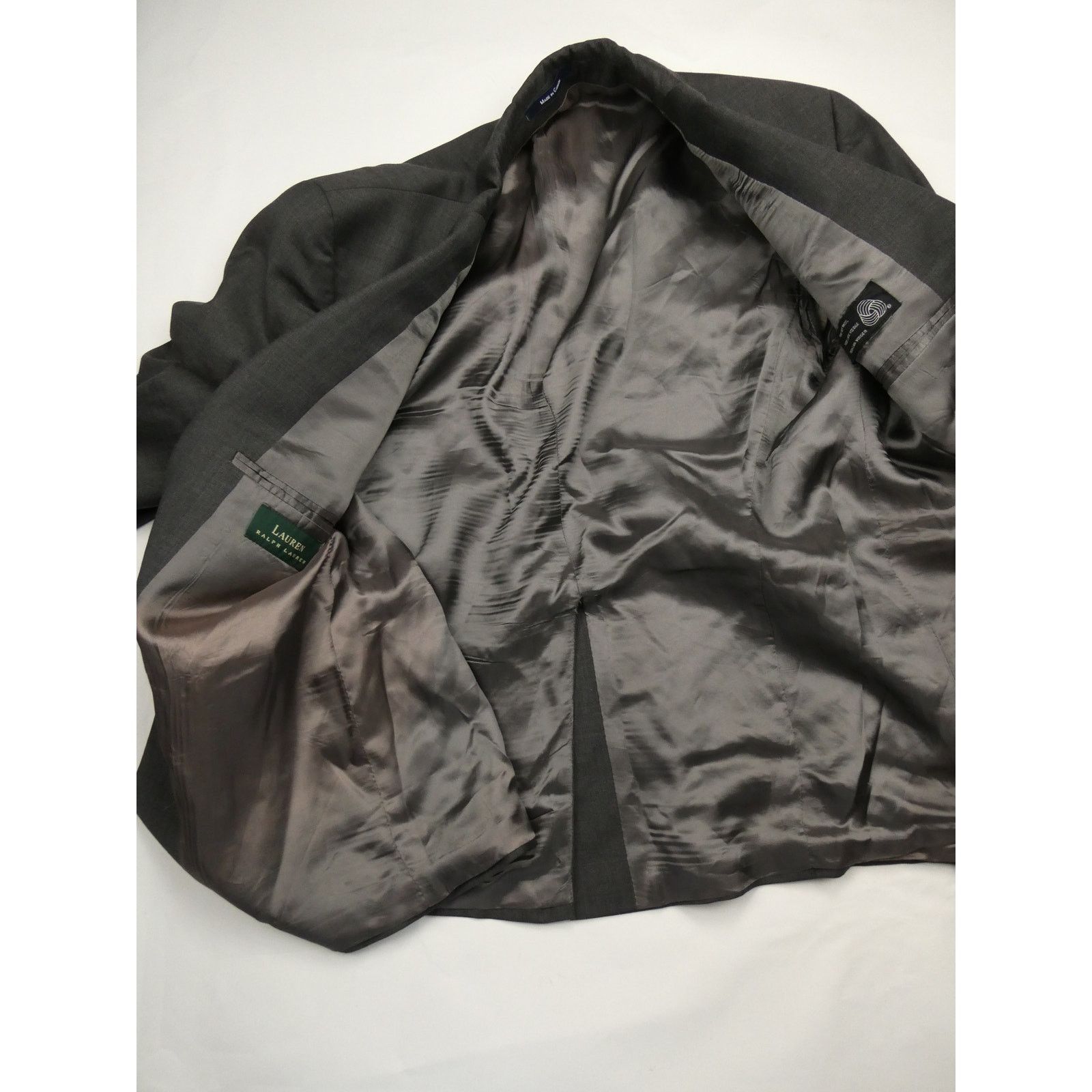 Lauren Ralph Lauren Lauren Ralph Lauren 100% wool sport coat, gray, 46R Size 46R - 2 Thumbnail