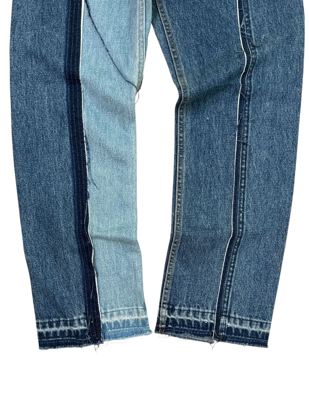 Hysteric Glamour Reconstructed Two Tone Denim Release Hem Size US 26 / EU 42 - 6 Thumbnail