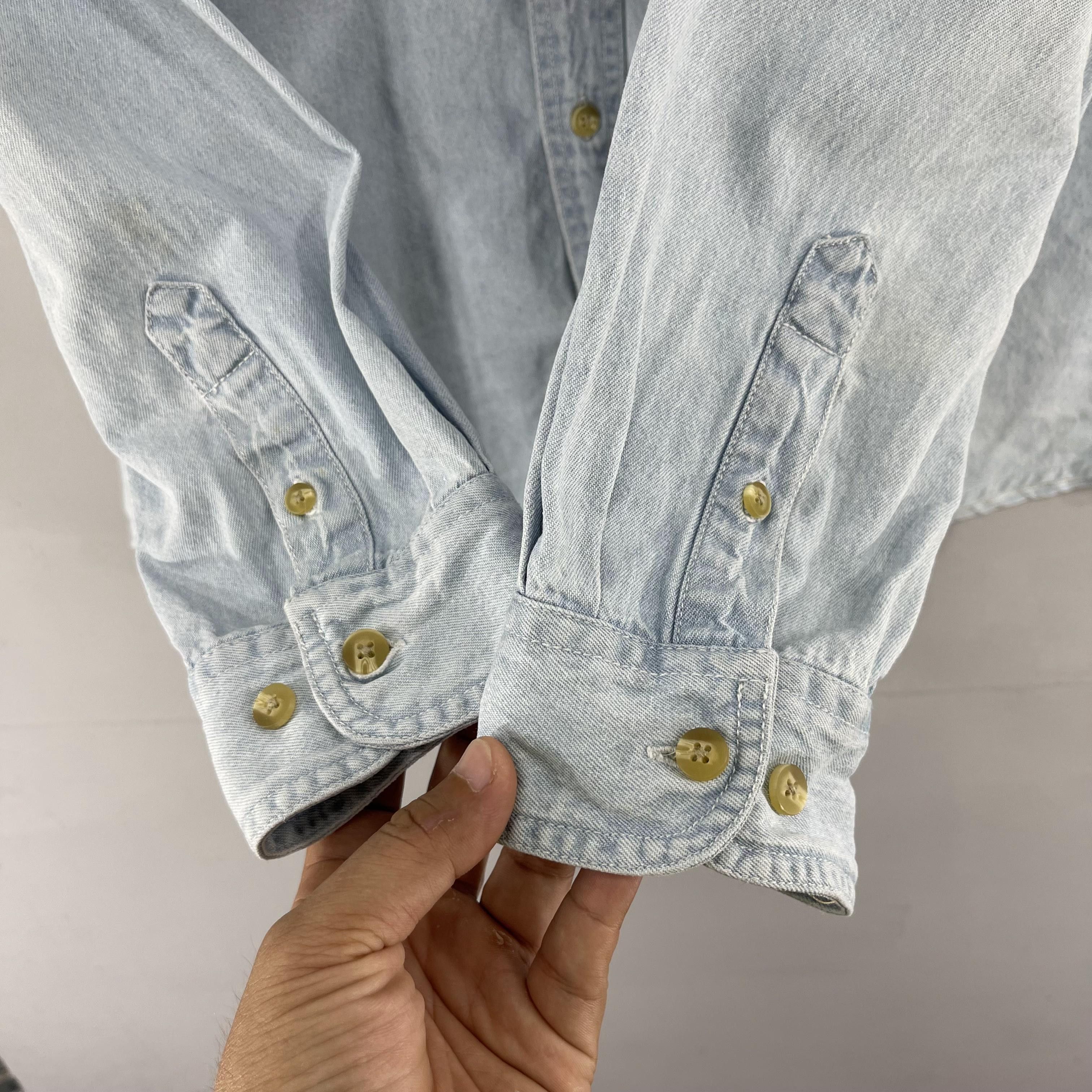 Chase Authentics × NASCAR × Vintage Vintage NASCAR Chase Dale Earnhardt Jr Denim Shirt Size US L / EU 52-54 / 3 - 8 Thumbnail