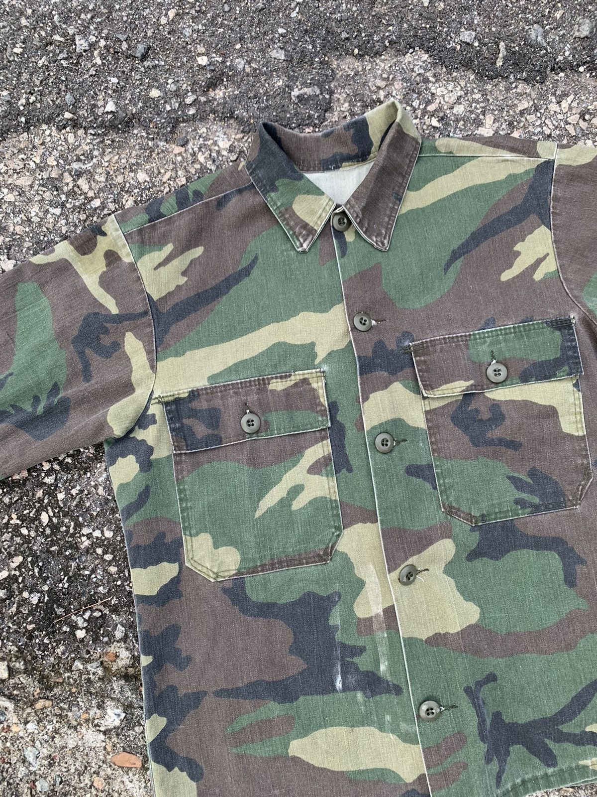 Vintage VINTAGE ARMY JACKET Size US S / EU 44-46 / 1 - 14 Thumbnail