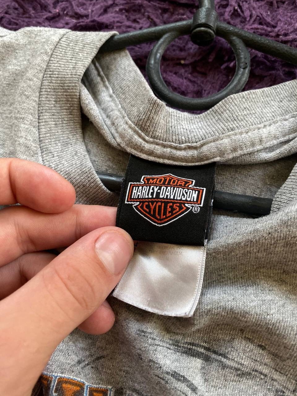 Harley Davidson × Vintage Vintage Y2K Harley Davidson tee Athens Ohio Size US M / EU 48-50 / 2 - 11 Thumbnail