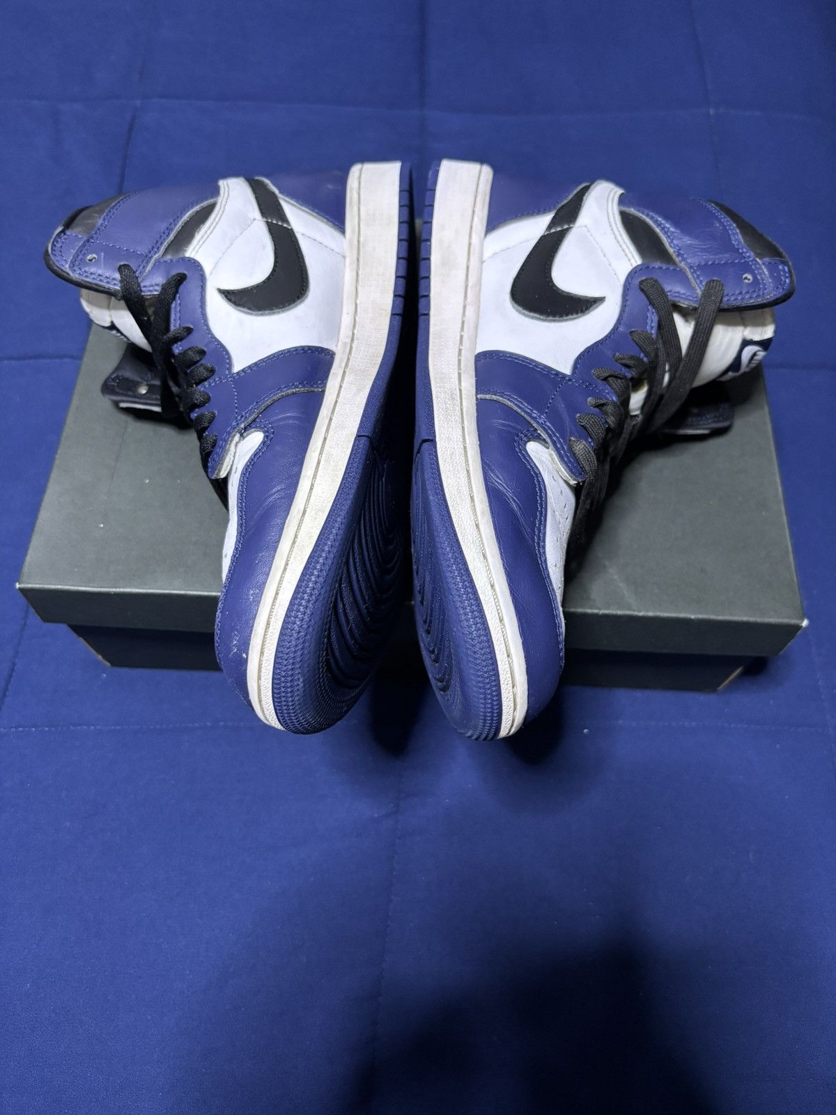 Jordan Brand Jordan 1 Retro High OG Midnight Navy 2024 Size 10.5 Size US 10.5 / EU 43-44 - 3 Thumbnail