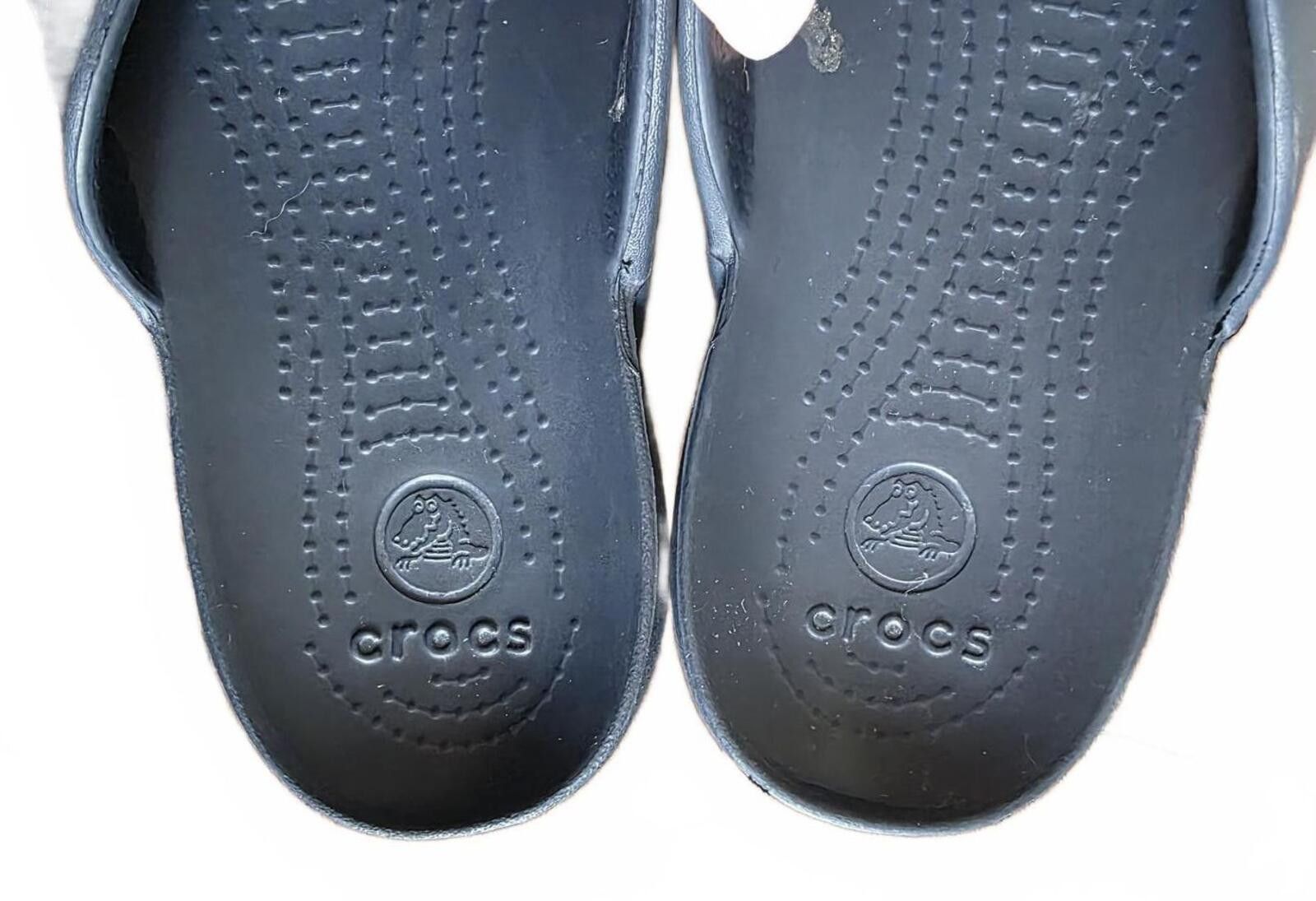 Crocs Crocs Kadee Navy Blue Classic Flip Flop Sandals Size 8 W 8 Size US 8 / IT 38 - 10 Thumbnail