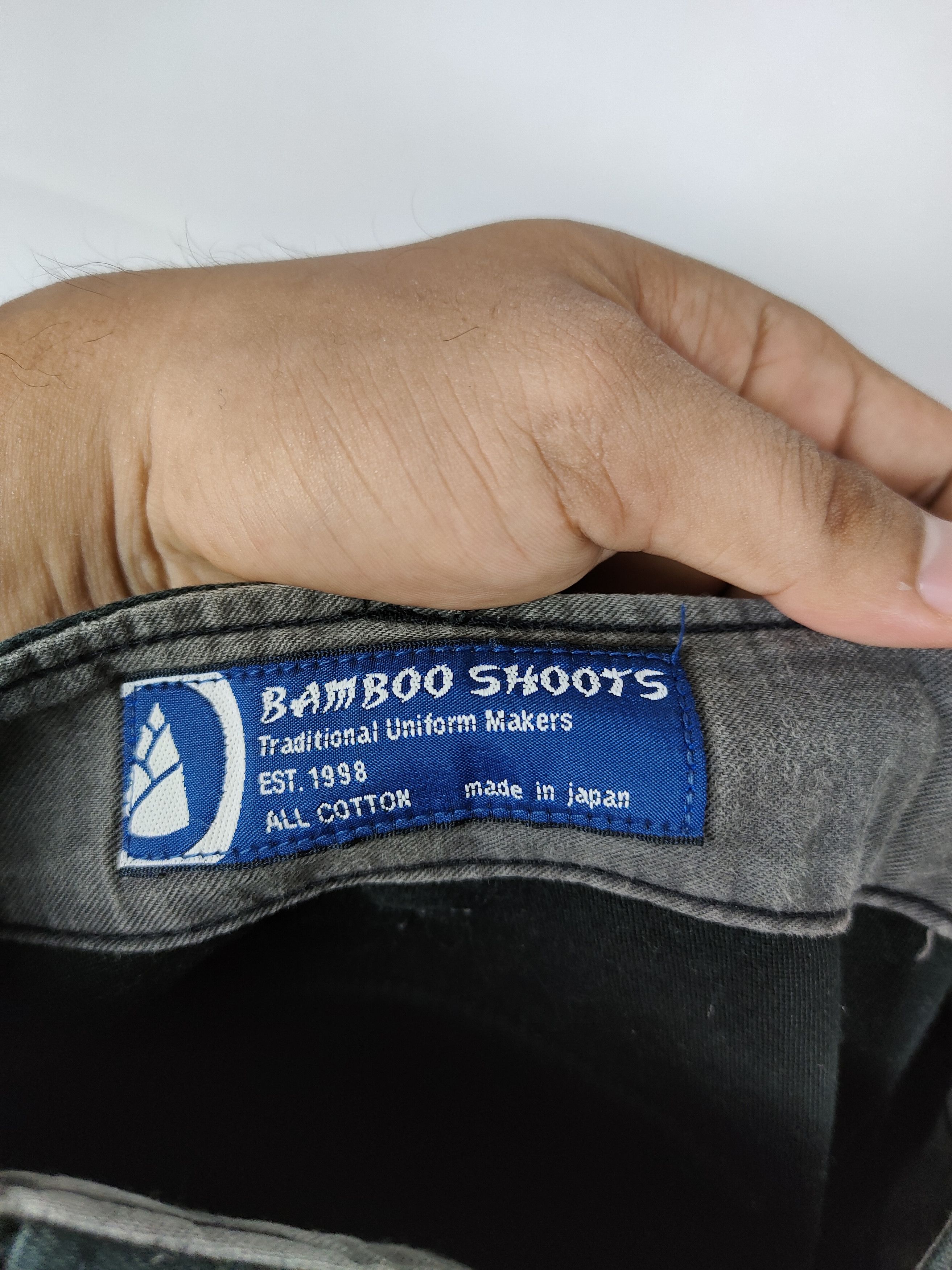 Japanese Brand Vintage Bamboo Shoots Made in Japan Fatigue Baker Pant Size US 33 - 5 Thumbnail