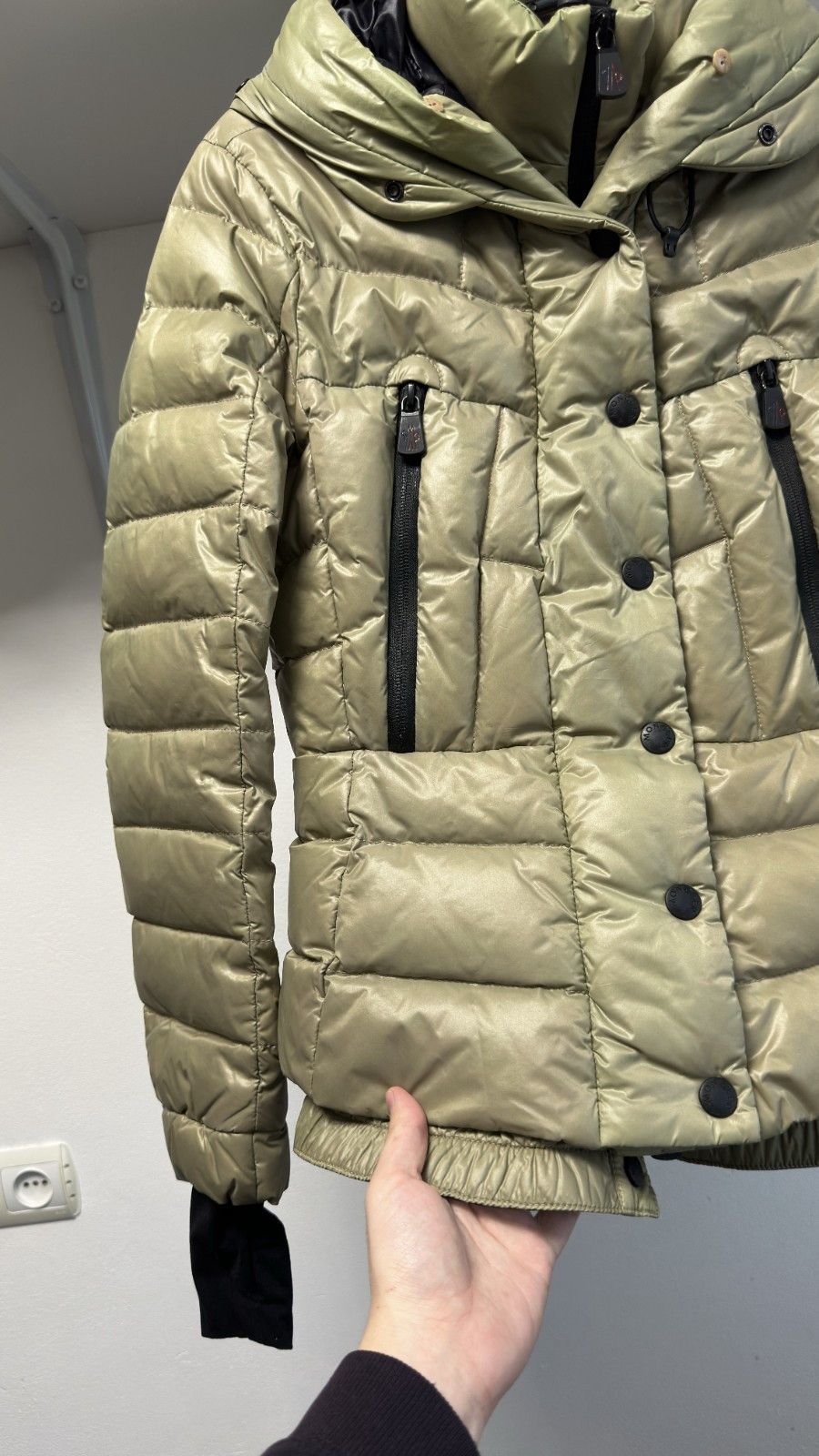 Moncler Grenoble Moncler Grenoble Bever Giubbotto Women's Ski Green Jacket Size S / US 4 / IT 40 - 4 Thumbnail