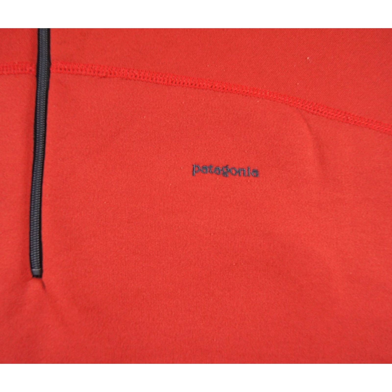 Patagonia Vintage Patagonia Sweater Mens Medium Red 1/4 Zip Capilene Fleece Pullover Adult Size US M / EU 48-50 / 2 - 3 Thumbnail