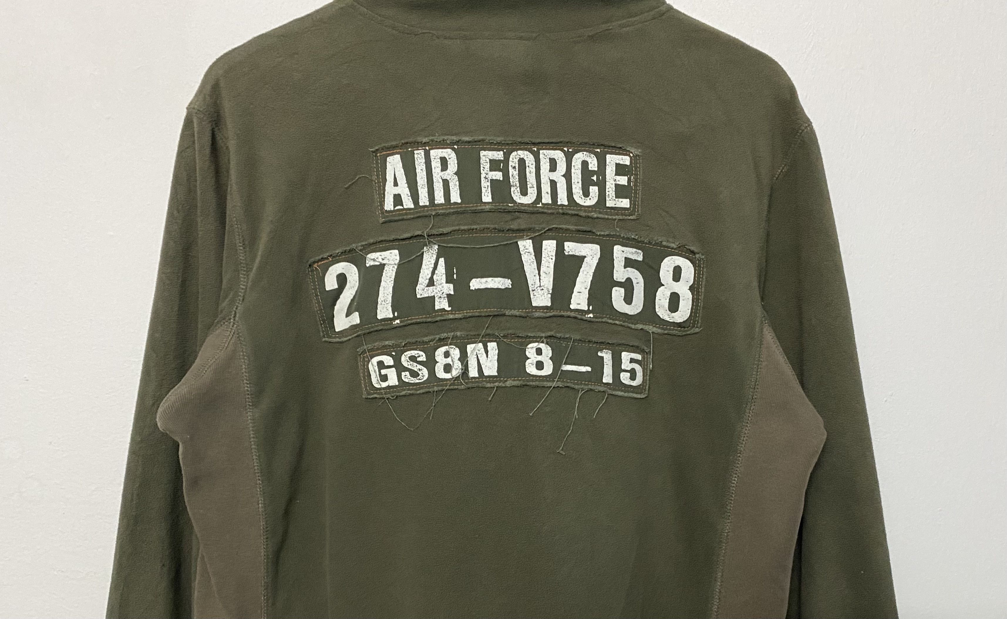 Avirex VTG Avirex LTD "Air Force" Military Fleece Zip-Up Jacket Size US L / EU 52-54 / 3 - 10 Thumbnail