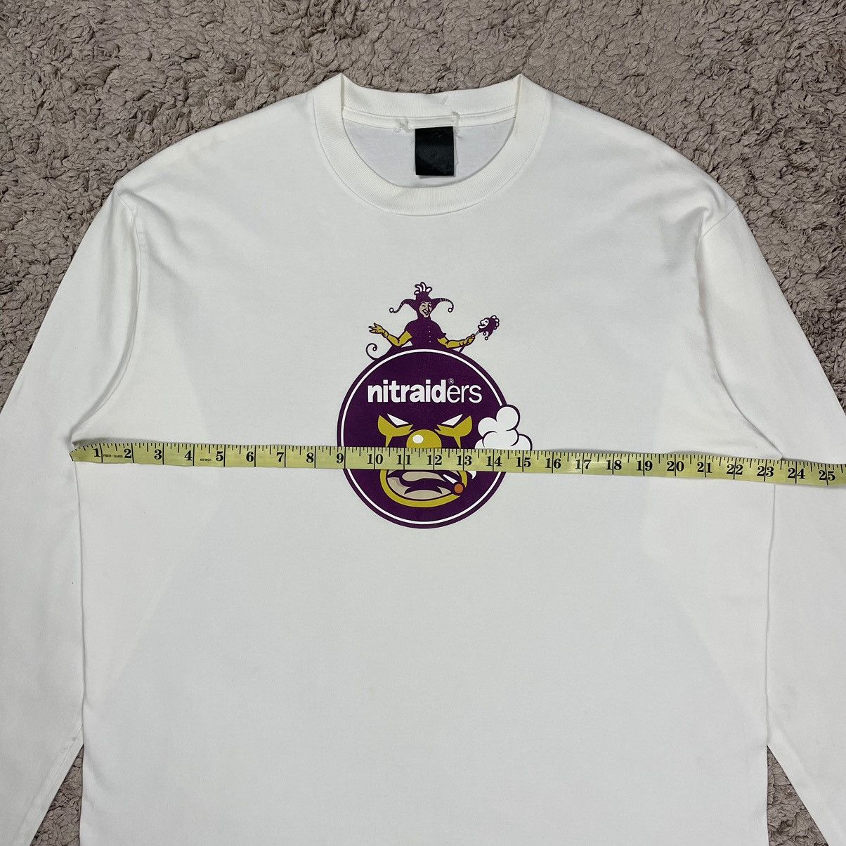 Nitraid Vintage Nitraid Graphic Longsleeve T-shirt Size US XL / EU 56 / 4 - 18 Thumbnail