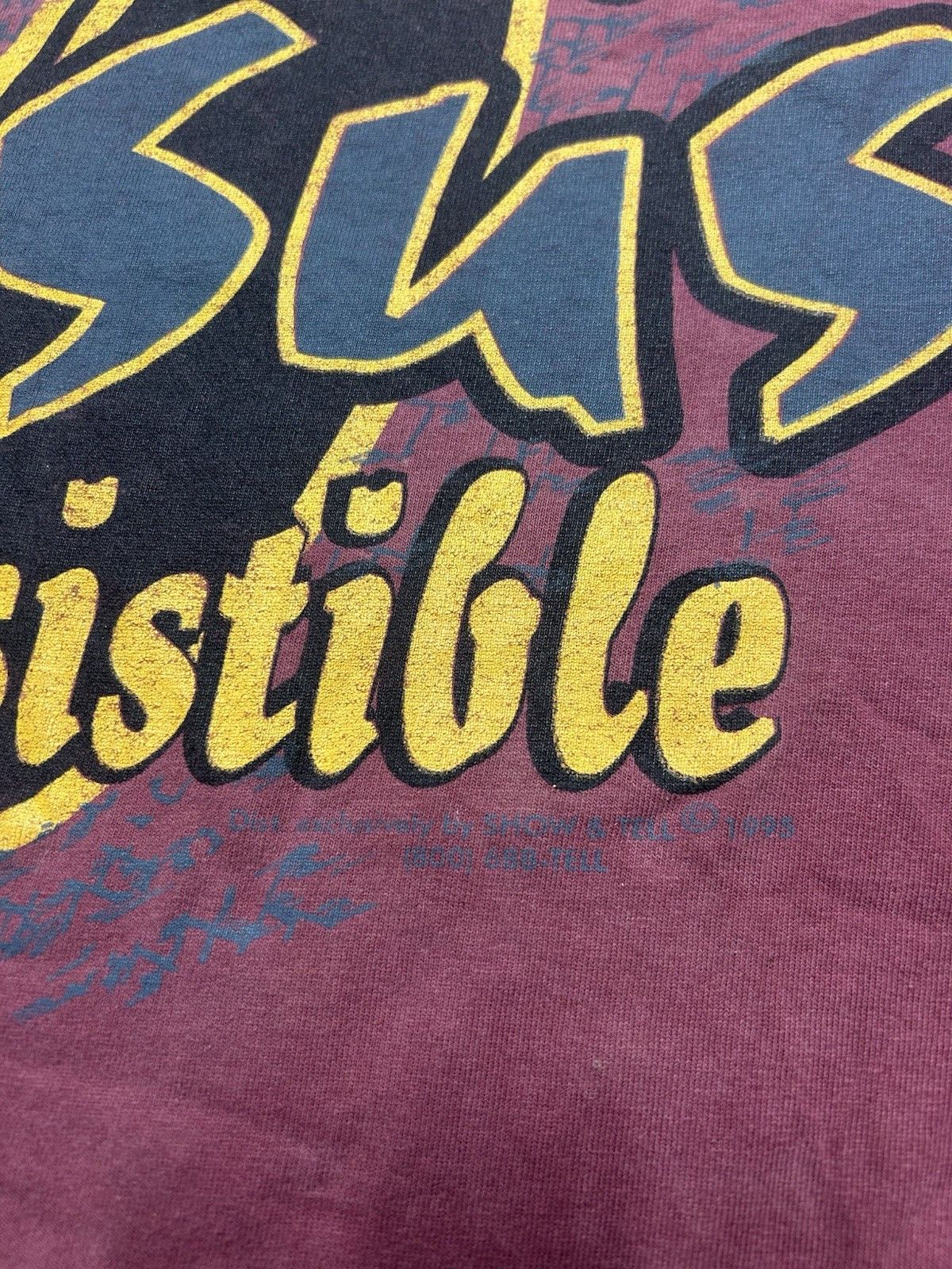 Vintage 90s t shirt Jesus simp irresistible Pepsi living epistles XL Size US XL / EU 56 / 4 - 3 Thumbnail