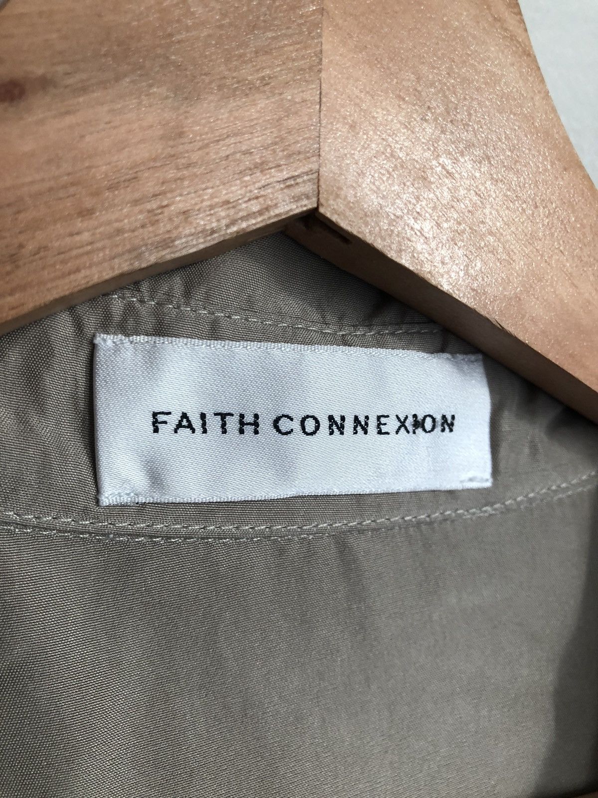 Faith Connexion Faith Connexion Silk Military Snap Button Shirt Size US S / EU 44-46 / 1 - 22 Thumbnail