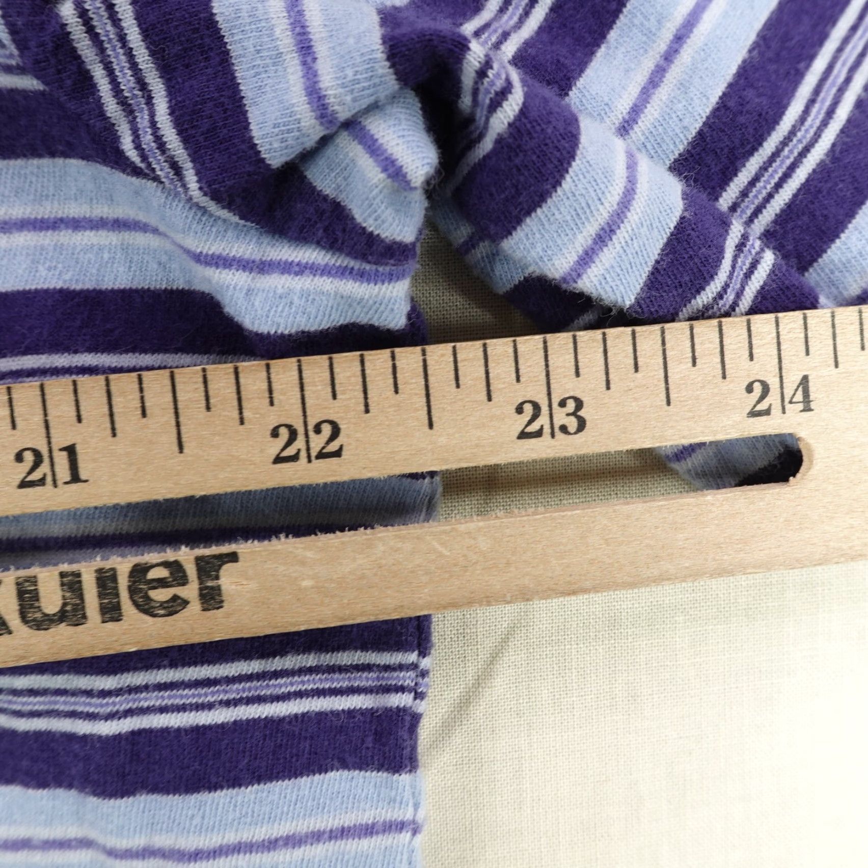 Polo Ralph Lauren Polo Ralph Lauren Shirt Polo Shirt Mens Large Blue Stripes Knit Cotton Short Sleeve Pullover Breathable Easy Care Front Spot Size US L / EU 52-54 / 3 - 5 Thumbnail