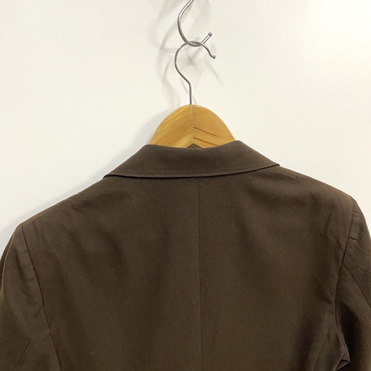 Vintage × Wrangler Vintage Wrangler Blazer Jacket Dark Brown Small Size 38R - 12 Thumbnail