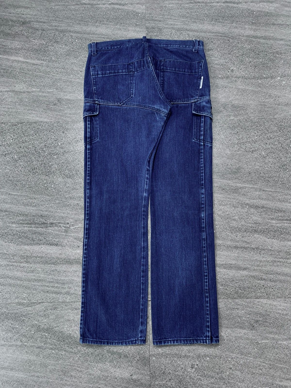 Final Home × Issey Miyake Cargo Denim Jeans Size US 31 - 7 Thumbnail