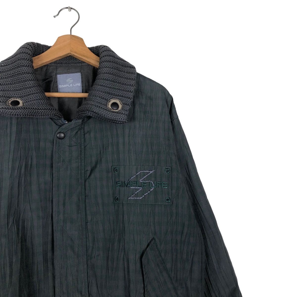 Japanese Brand 🔥Vtg Riot Bomber Jacket Parachute Simple Life Issey Miyake Size US L / EU 52-54 / 3 - 6 Thumbnail