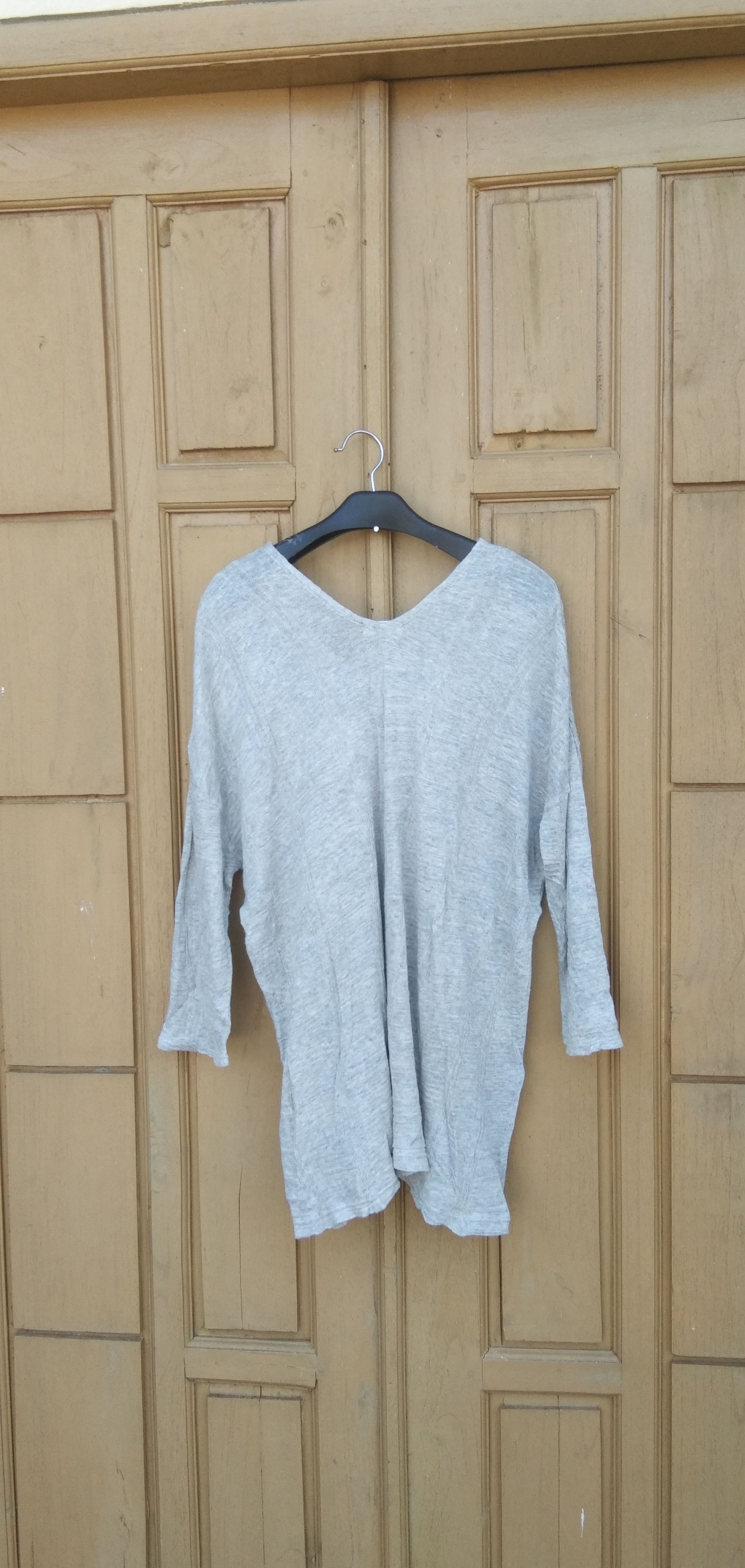 Designer × Issey Miyake Plantation linen tops blouse Size M / US 6-8 / IT 42-44 - 8 Thumbnail