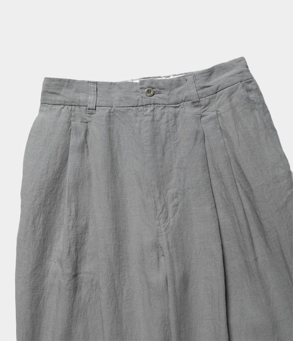 STILL BY HAND STILL BY HAND 100% Linen Pleated Black Easy Pants Size US 30 / EU 46 - 5 Thumbnail