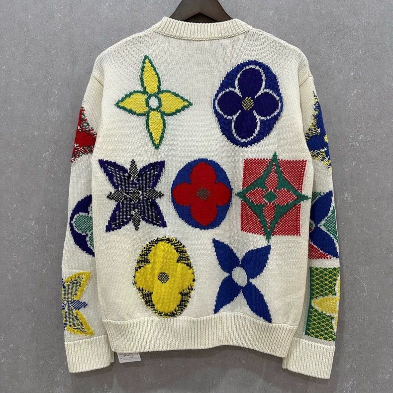 Louis Vuitton Louis Vuitton Three-flowered turtleneck sweater 2505-Nextar Size US XS / EU 42 / 0 - 2 Thumbnail