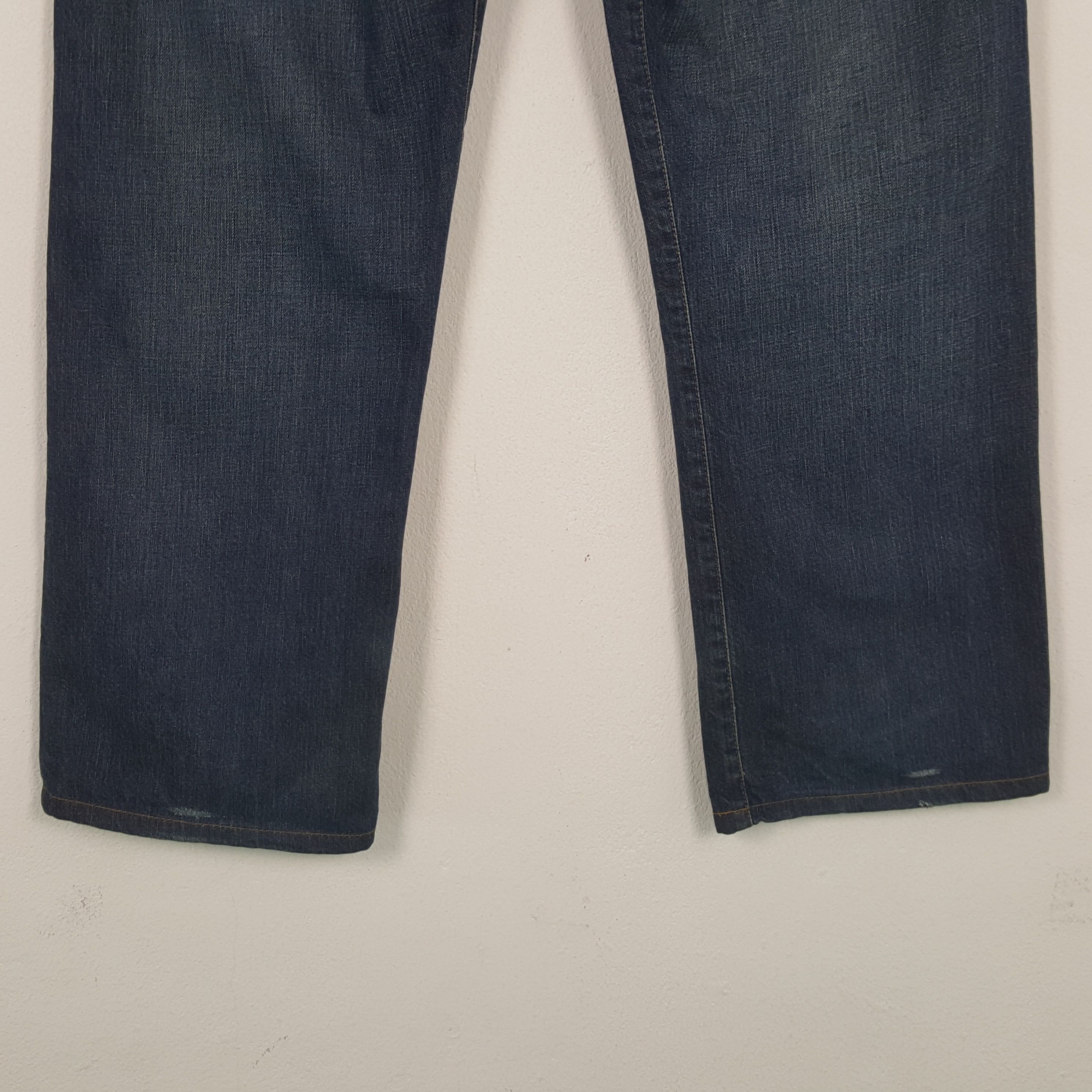 Stussy STUSSY Streetwear Skateboard Custom Art Jeans C297N3 Size US 33 - 3 Thumbnail