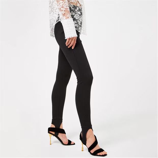 Balmain o1g2r1mq0924 Pants in Noir Size 27" / US 4 / IT 40 - 3 Thumbnail