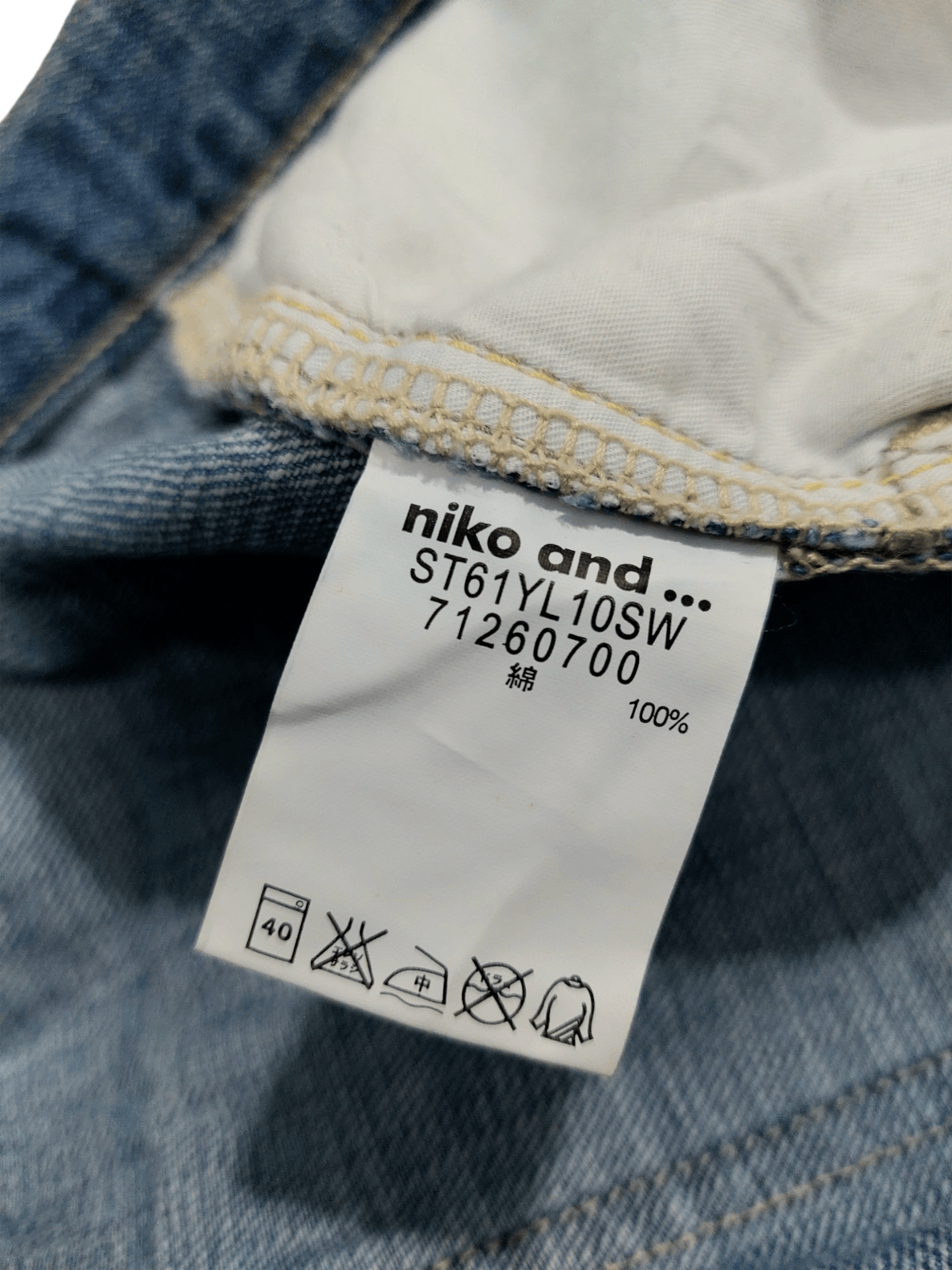 Other Japanese Niko And ... Patchwork Denim Size US 31 - 17 Thumbnail
