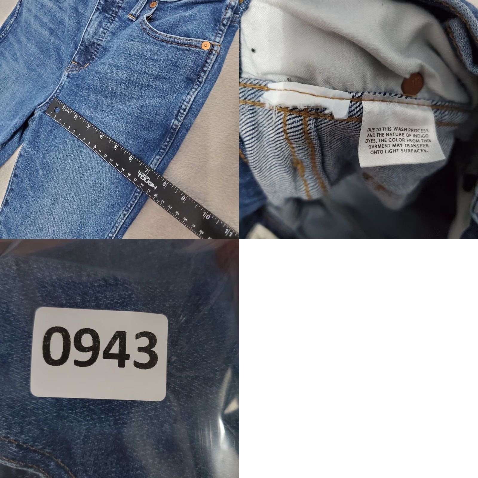 Madewell VINTAGE Madewell Jeans Women 27P Blue Med Wash 10" High Rise Skinny Short Inseam Women Jeans 27P Blue Med Wash 10" High Rise Skinny Short Inseam Size 26" / US 2 / IT 38 - 9 Thumbnail
