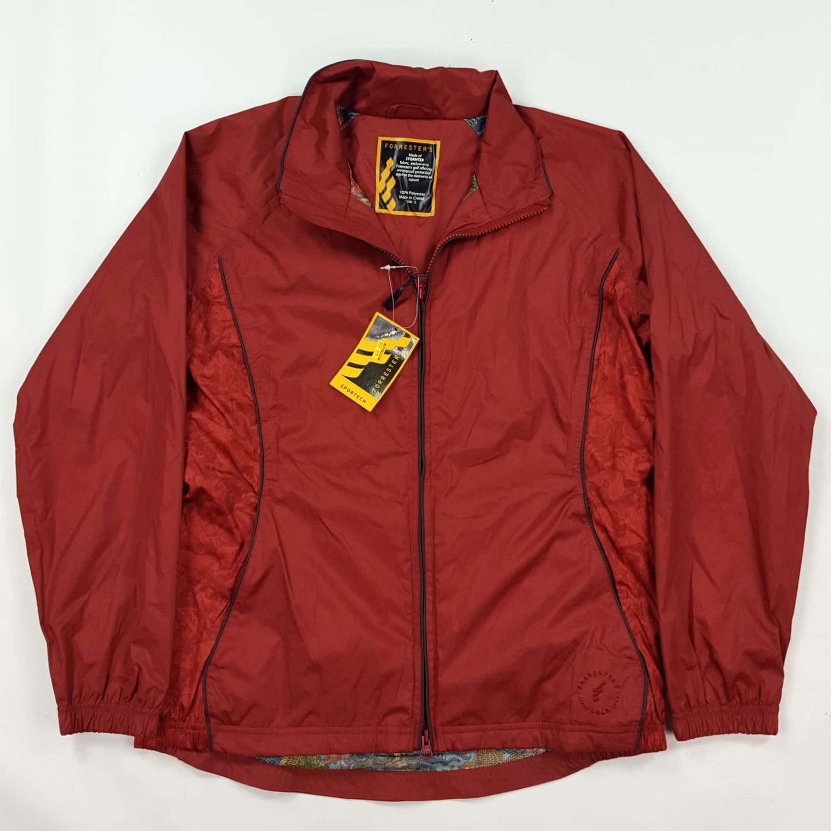 Vintage VINTAGE Forrester's Red Chinese Outdoor Women's S Zip Up Golf Windbreaker Jacket Y2K 90s Size S / US 4 / IT 40 - 2 Thumbnail