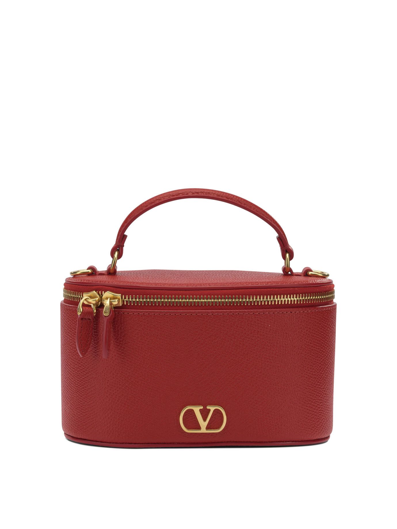 Valentino Vanity Bag Small Hand Bag in Red, Women's