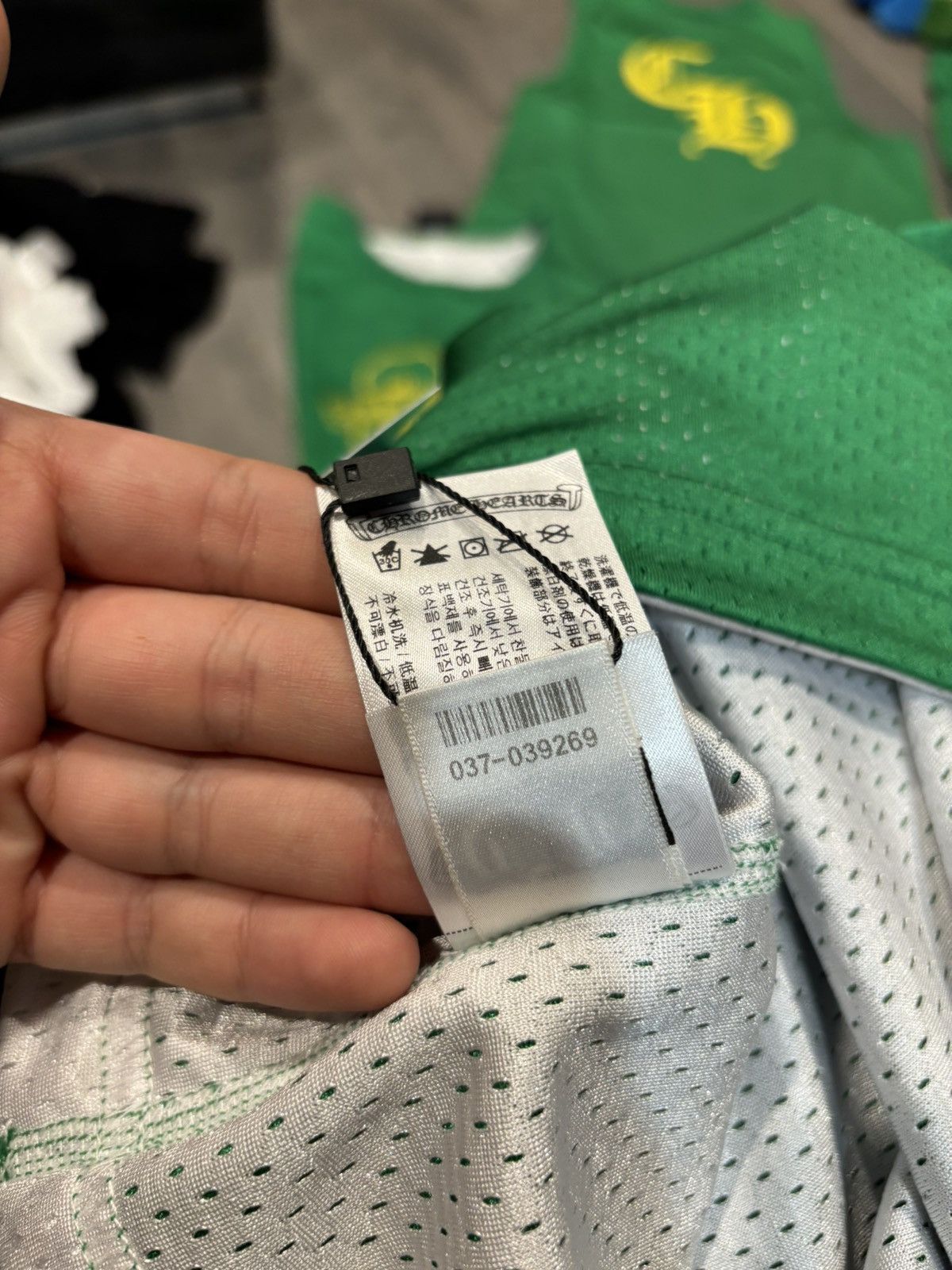 Chrome Hearts Chrome Hearts Green Reversible Jersey Size US S / EU 44-46 / 1 - 6 Thumbnail