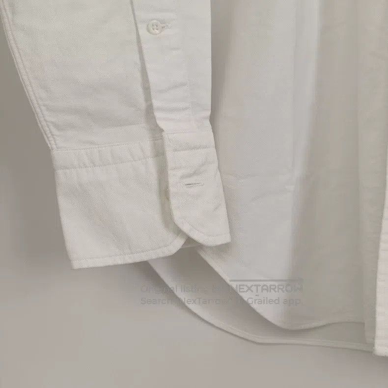 Thom Browne Thom Browne Single-breasted long-sleeved shirt Size US L / EU 52-54 / 3 - 4 Thumbnail