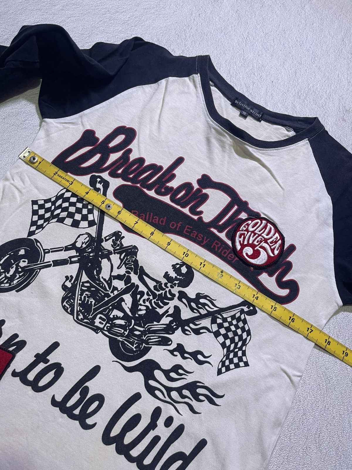 Japanese Brand Y2K DELECTIBE STRUCT long sleeve tshirt Size US M / EU 48-50 / 2 - 11 Thumbnail