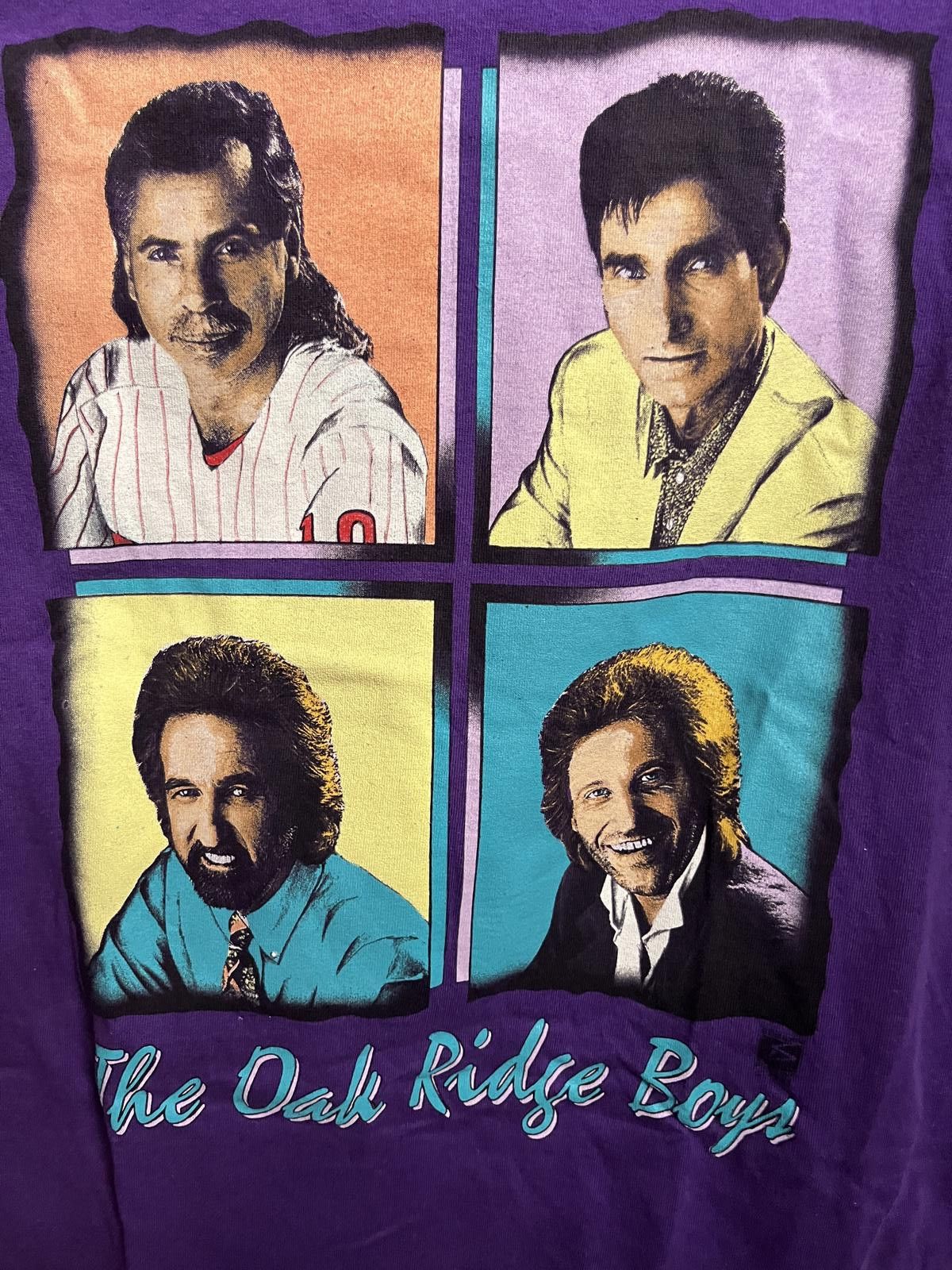 Designer Vintage Oak Ridge Boys Playin' with the Boys Tour T-shirt -L Size US L / EU 52-54 / 3 - 4 Thumbnail