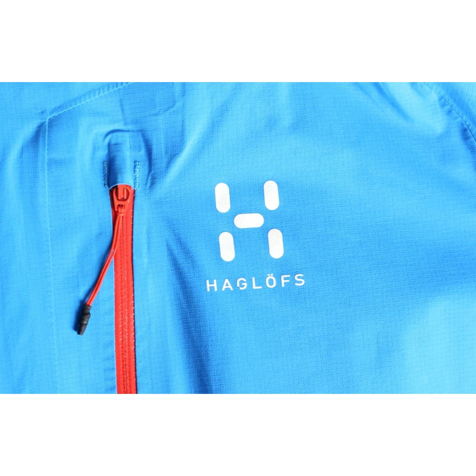 Vintage Haglöfs LIM GORE-TEX Hooded Outdoor Jacket Men S Blue Regular Size S Jacket Mens Size US S / EU 44-46 / 1 - 5 Thumbnail