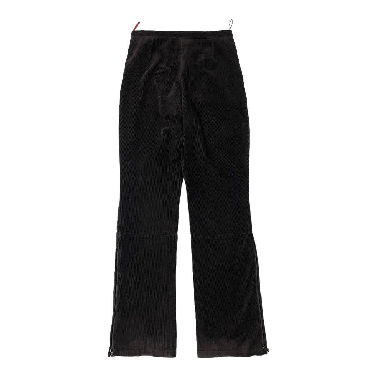 Prada Vintage Prada Sport Corduroy Trousers in Brown Size 27" / US 4 / IT 40 - 2 Thumbnail