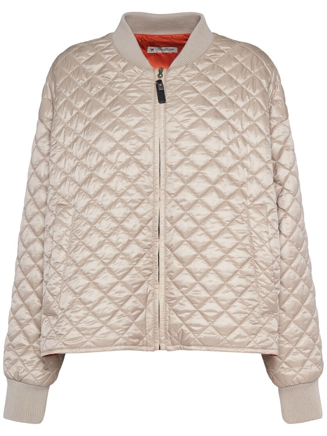 Max Mara MAX MARA Licia Hazelnut Reversible Bomber Jacket Size M / US 6-8 / IT 42-44 - 5 Thumbnail