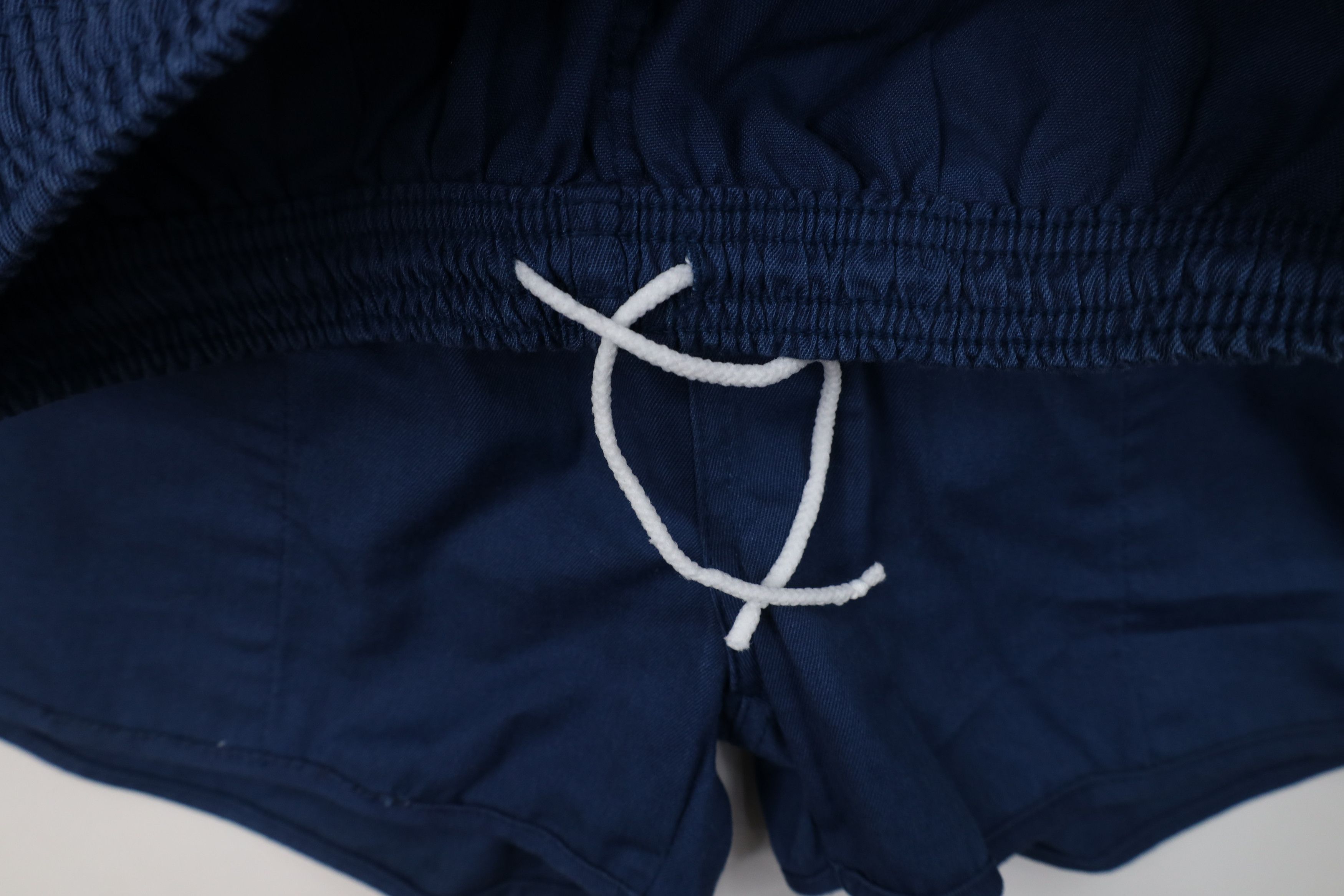 Vintage Vintage 70s Streetwear Above Knee Running Short Shorts Blue Size US 36 / EU 52 - 7 Thumbnail