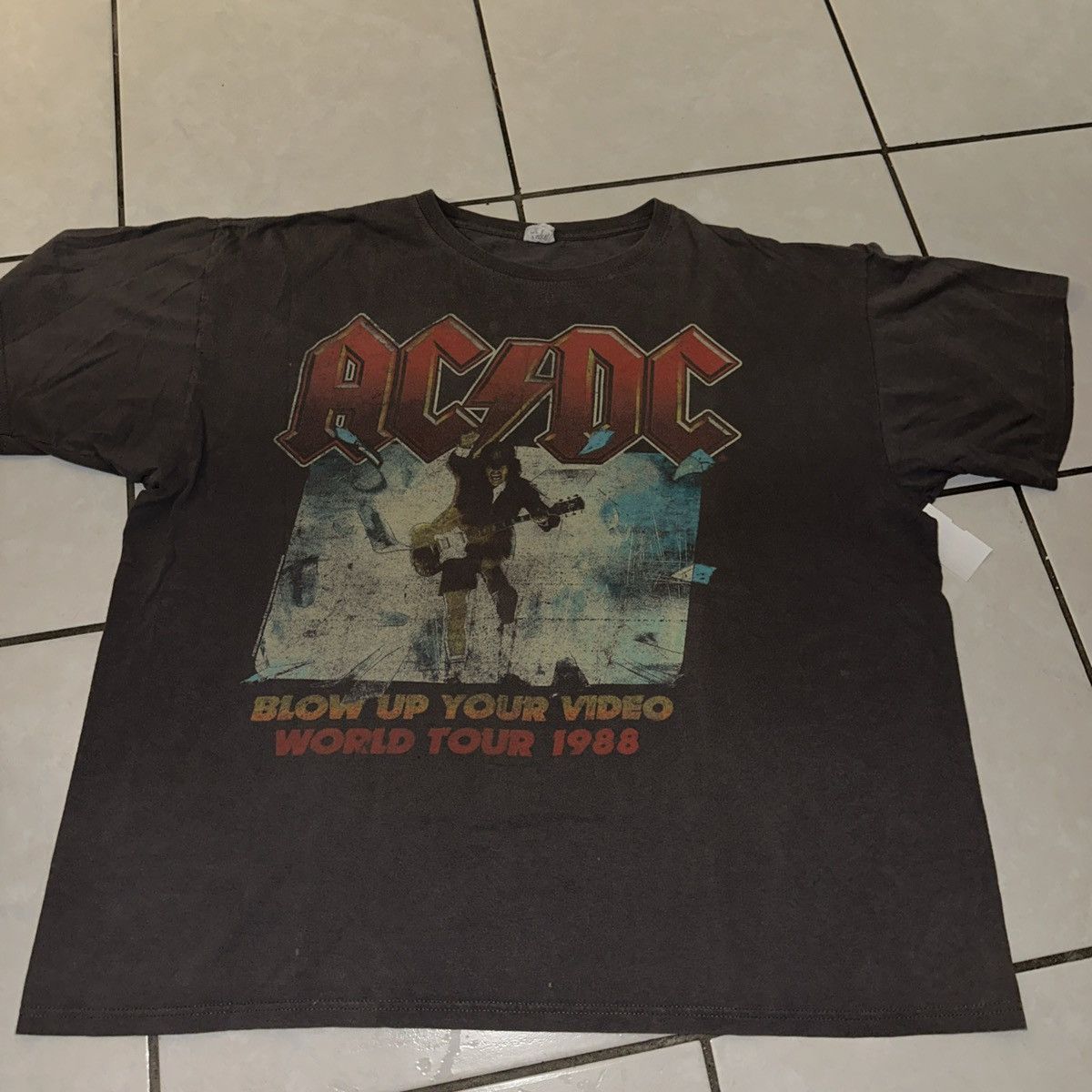 AC/DC AC/DC Blow Up Your Video World Tour 1988 Size 2XL Y2K Size US XXL / EU 58 / 5 - 1 Thumbnail