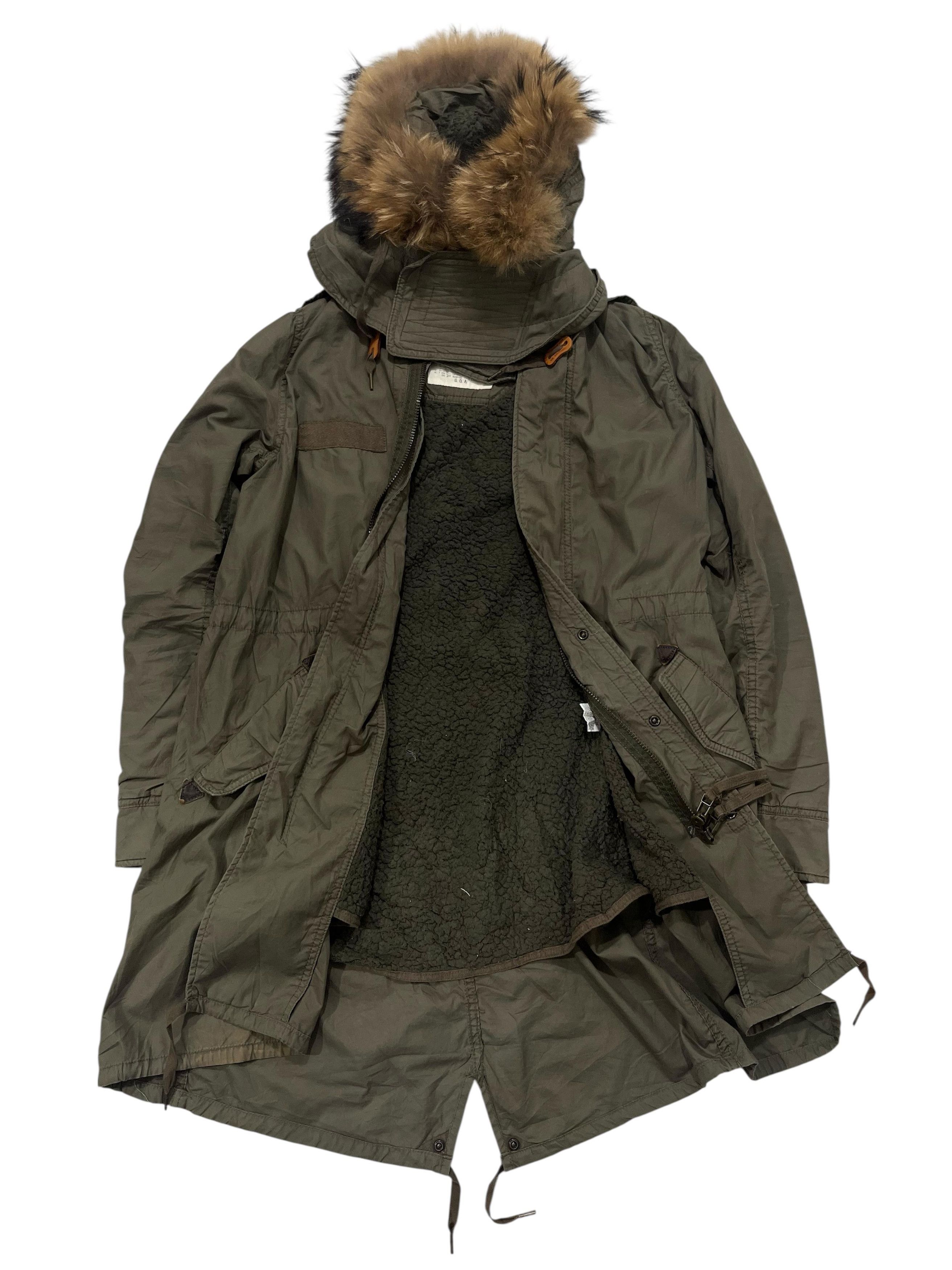 GOA Vintage GOA Bono Flight Fur Racoon Jacket Size US M / EU 48-50 / 2 - 5 Thumbnail