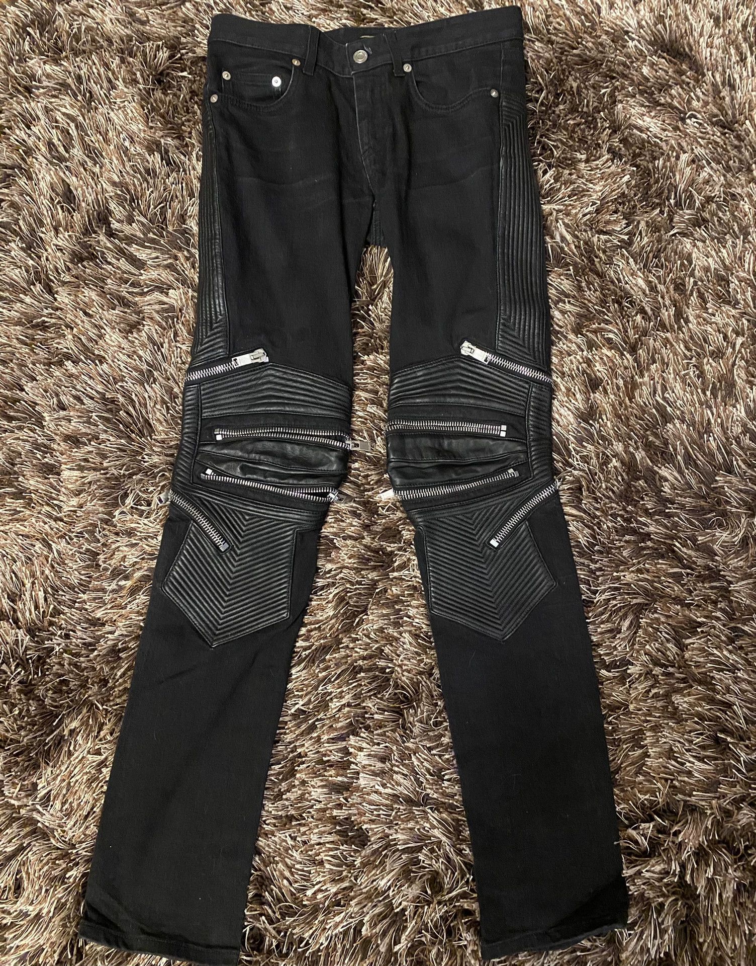 Saint Laurent Paris Saint Laurent Paris black jeans Size US 29 - 1 Thumbnail