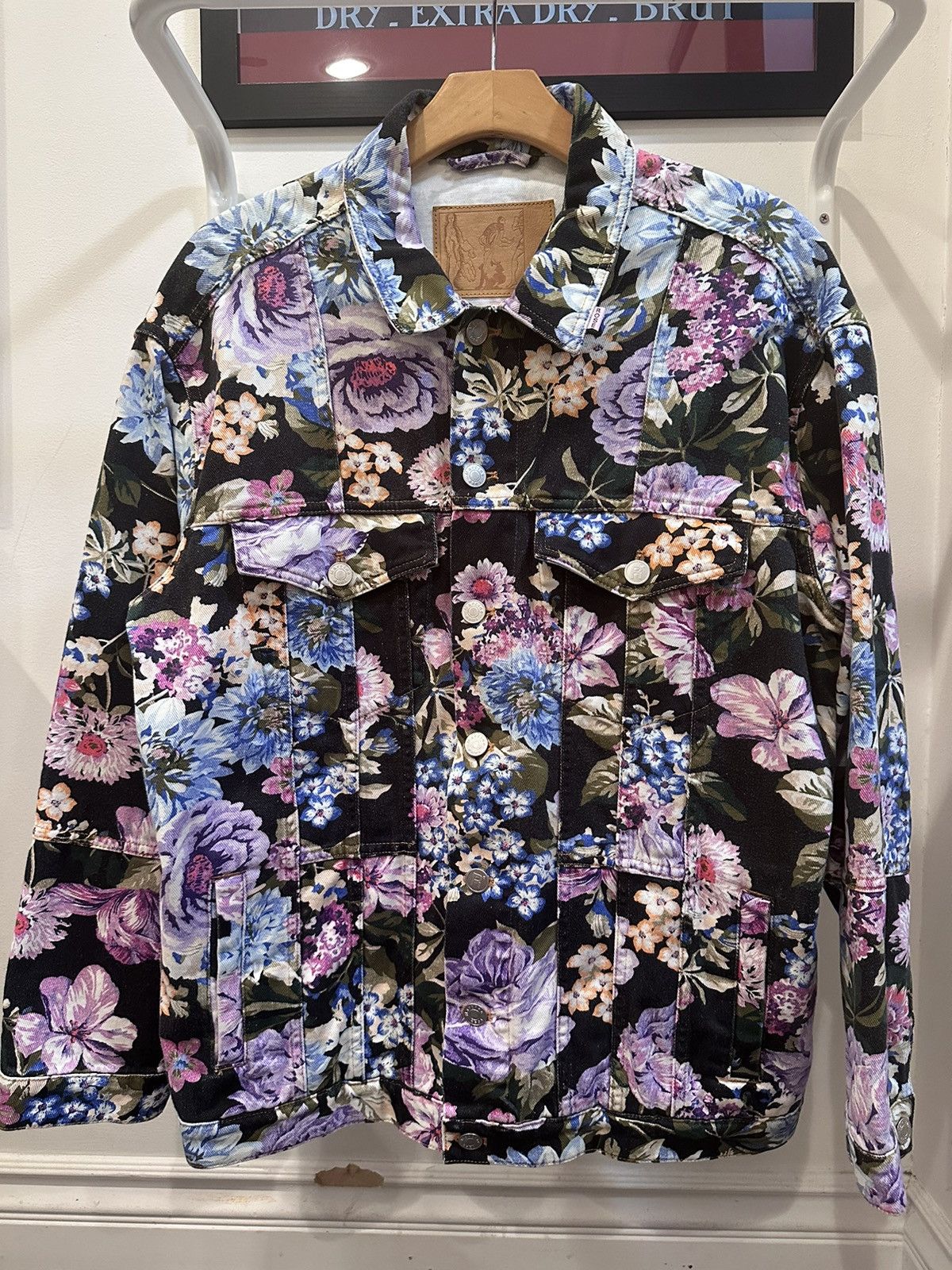 image of Martine Rose Ss21 Floral Jacket, Men's (Size XL)