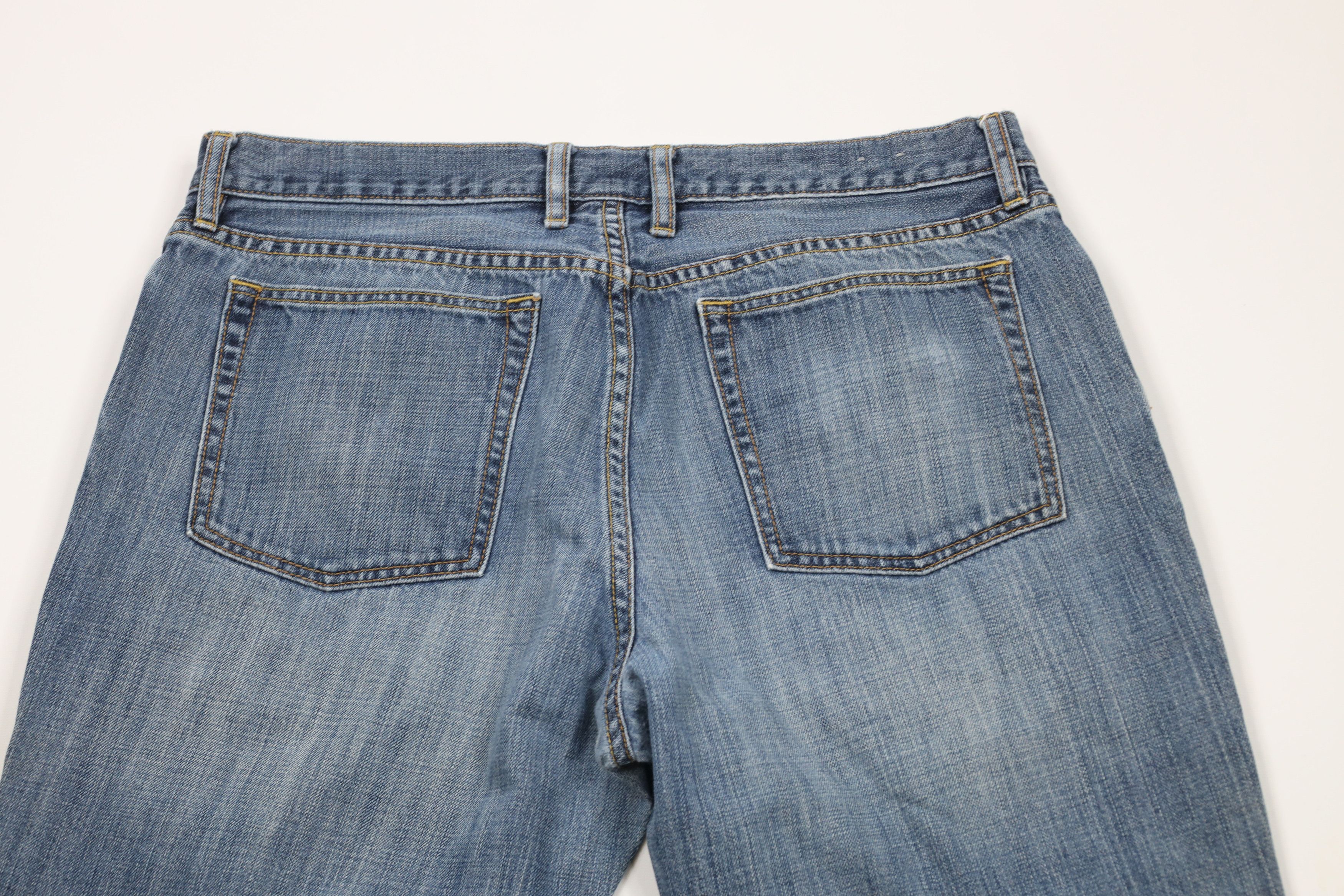 Gap × Vintage Vintage Y2K Gap Flared Wide Leg Boot Cut Denim Jeans Blue Size US 36 / EU 52 - 13 Thumbnail