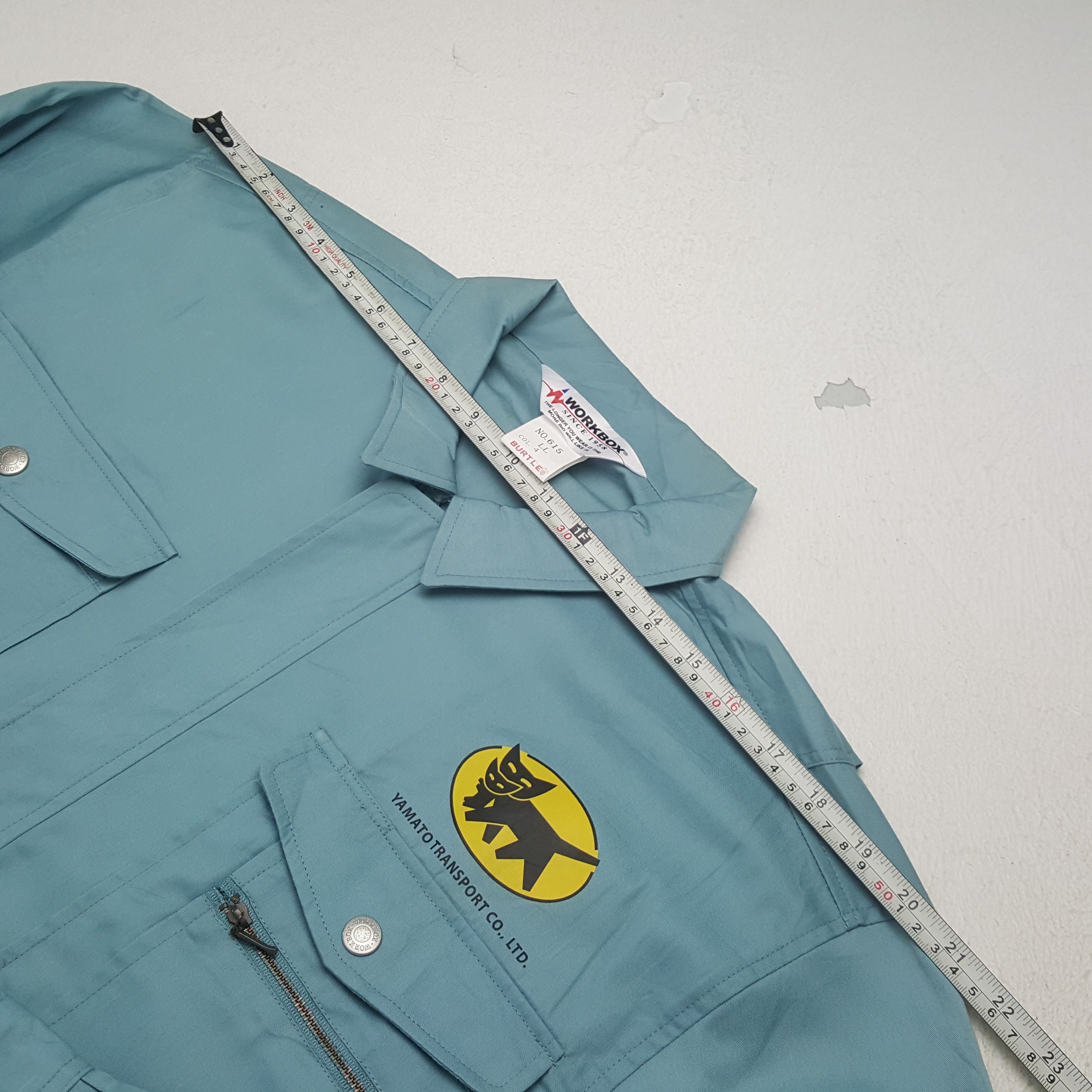 Japanese Brand × Vintage Yamato Transport Japanese Workwear Custom Art Jacket Size US L / EU 52-54 / 3 - 8 Thumbnail