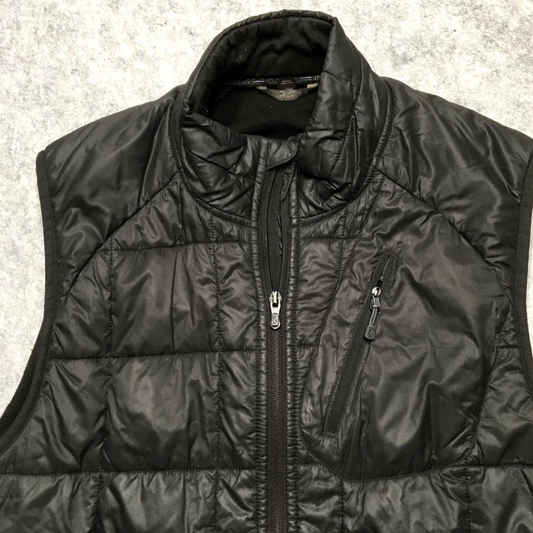 Smartwool VINTAGE Smartwool Vest Mens XL Black PhD Merino Wool Insulated Hybrid Zip Pockets Trail Size US XL / EU 56 / 4 - 5 Thumbnail