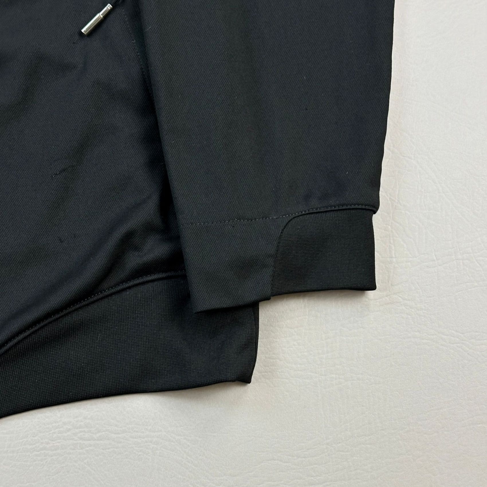 Jordan Brand VINTAGE Jordan Team Jacket Mens XL Black Dri Fit Full Zip Hooded Jumpman Logo 2010 Size US XL / EU 56 / 4 - 3 Thumbnail