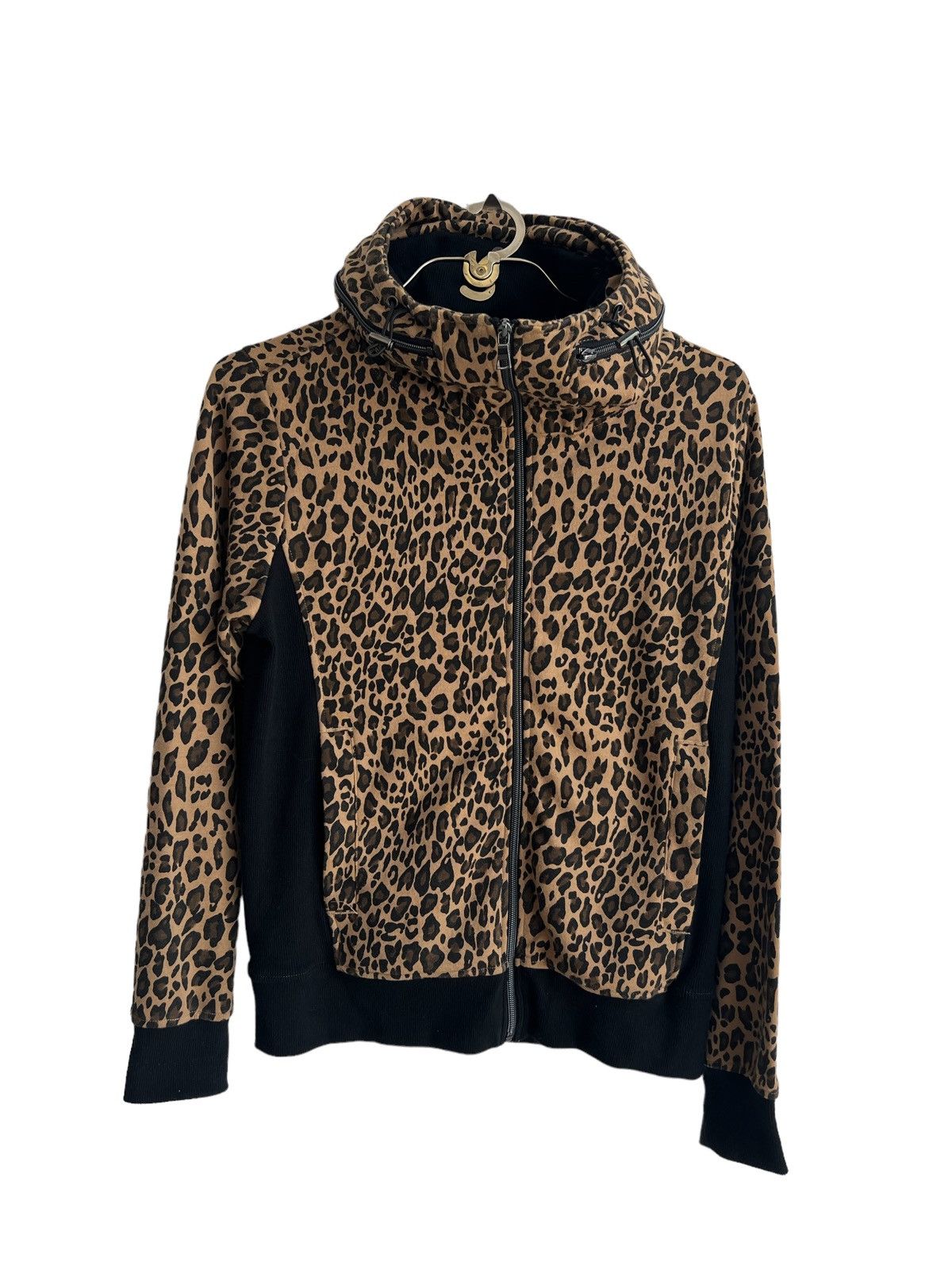 Bless Bless 🇯🇵 Hybrid Leopard Seditionary Zipper Bono Sweater Size US M / EU 48-50 / 2 - 2 Thumbnail